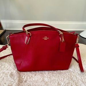 Coach Crossbody Handbag in Red